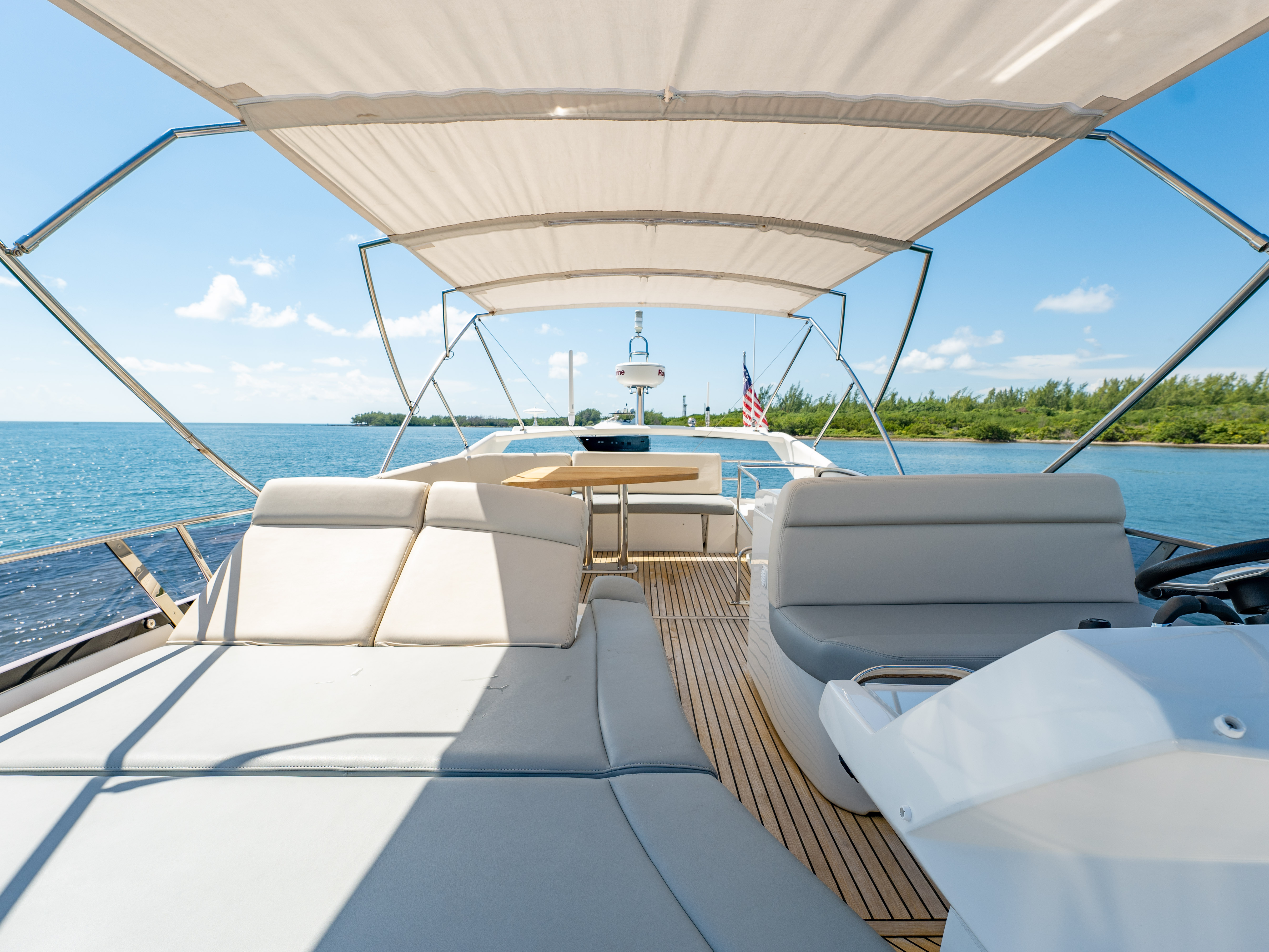 52ft Prestige (2017) - Bimini yacht rental Miami - premium amenities and entertainment system