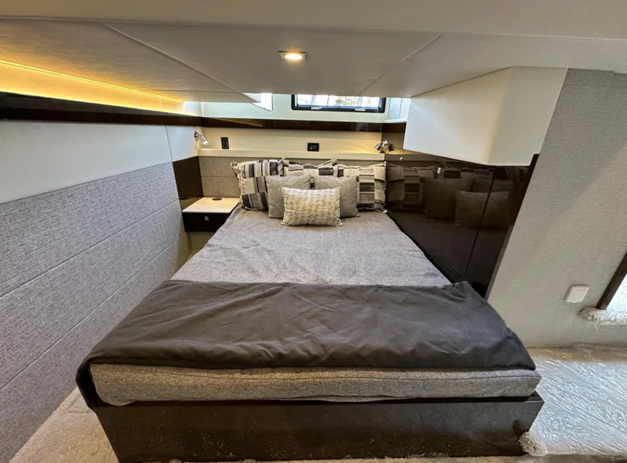 45ft Cantius yacht rental Miami - galley kitchen for catered yacht events