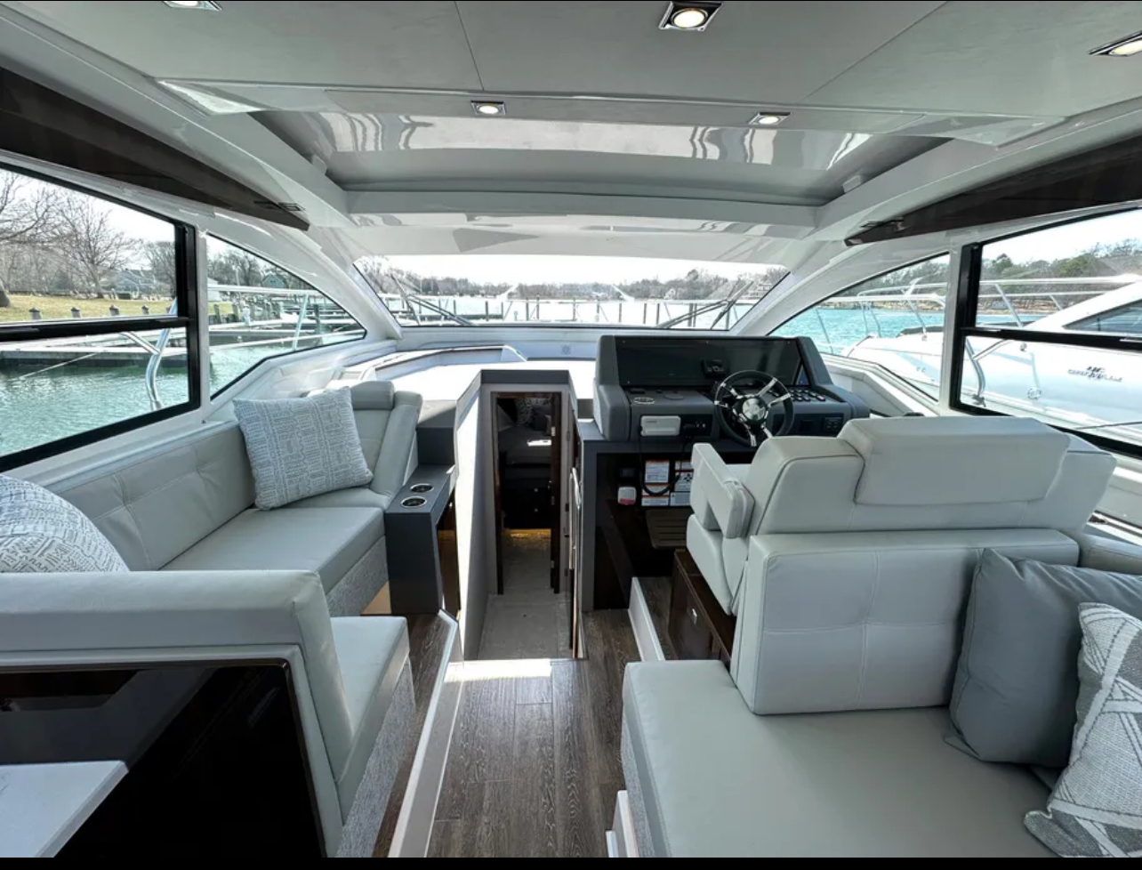 45ft Cantius - Bimini yacht rental Miami - galley kitchen for catered yacht events