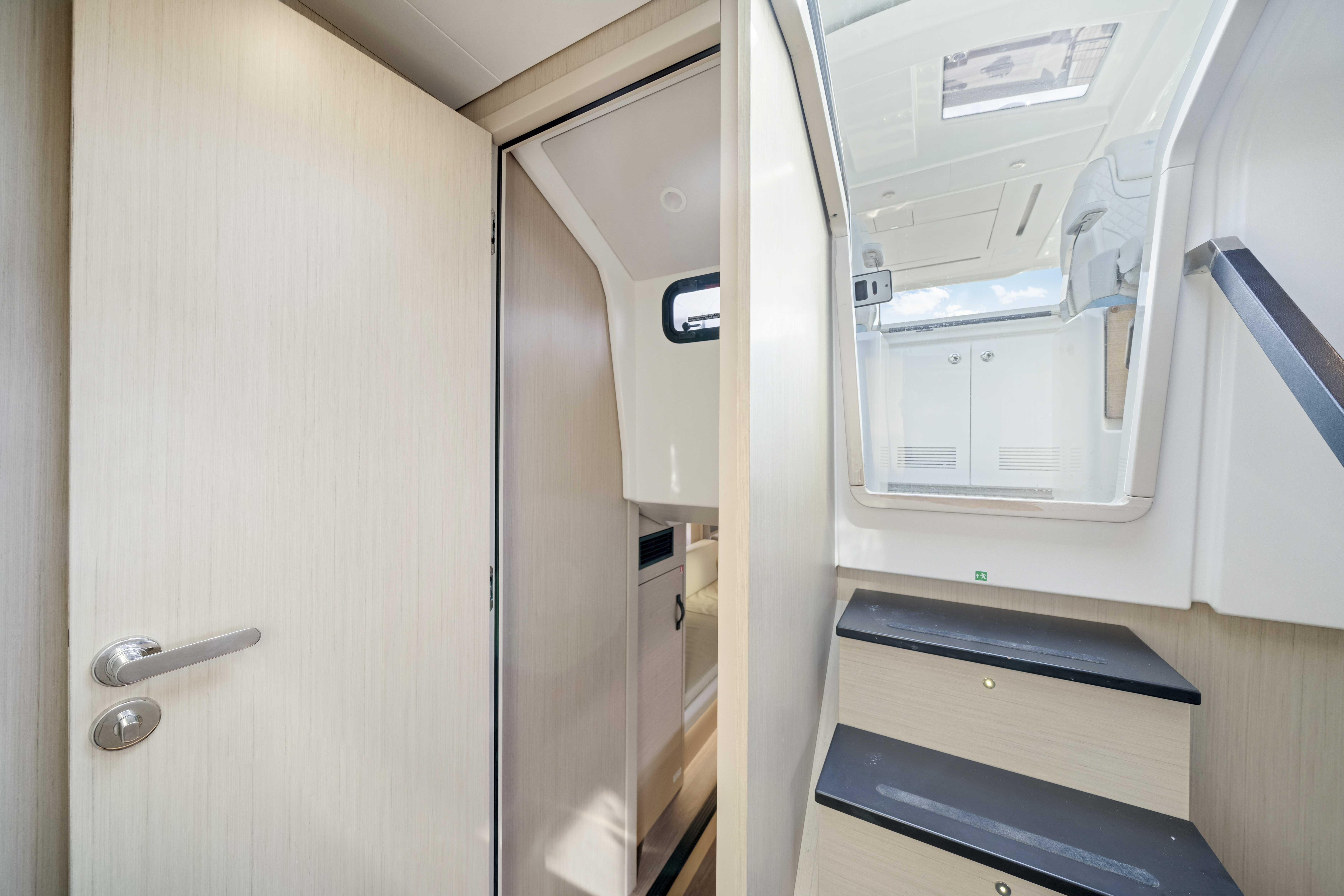 45ft Jeanneau (2024) yacht rental Miami - bow seating area perfect for sunbathing and relaxation