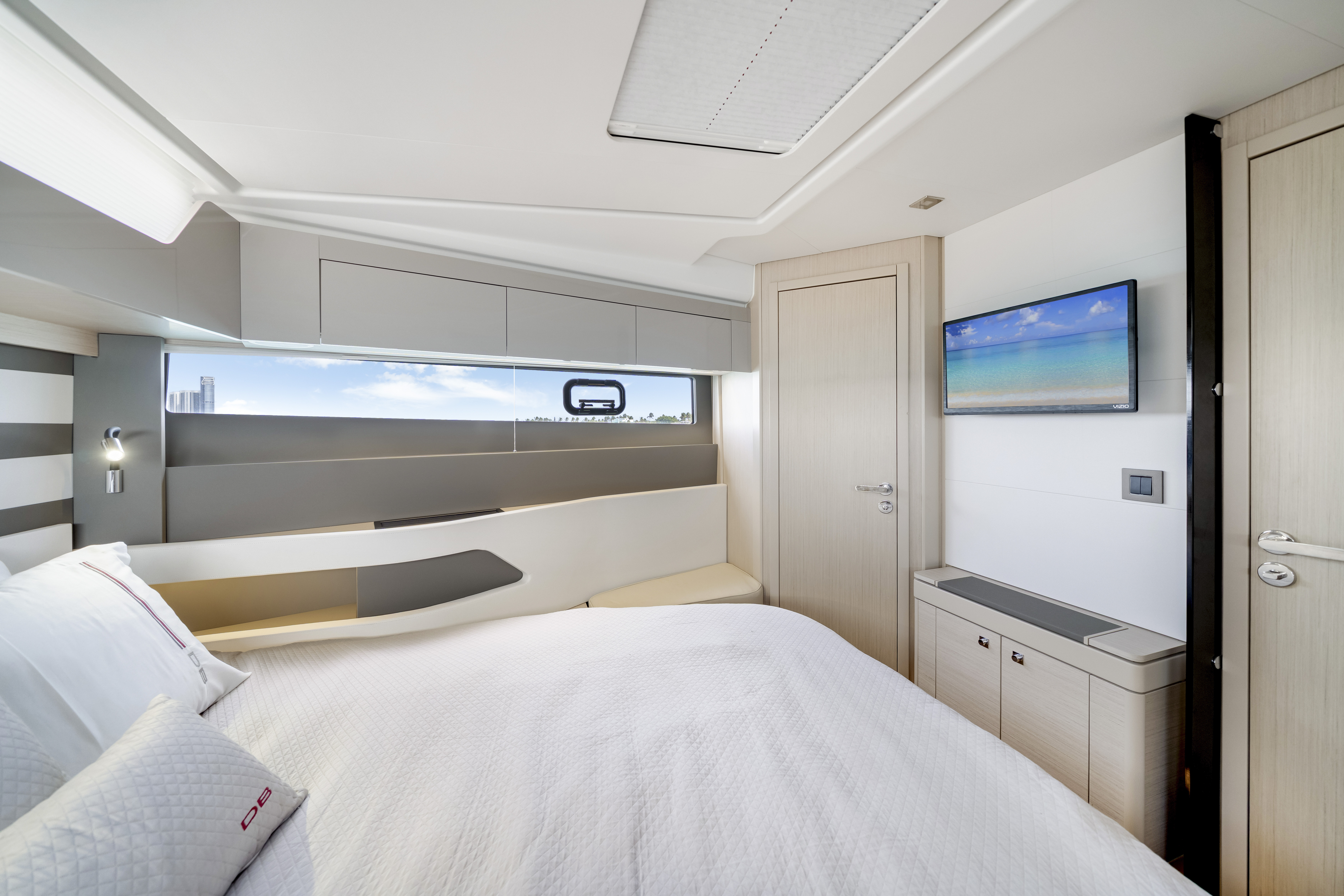45ft Jeanneau (2024) yacht rental Miami - premium amenities and entertainment system