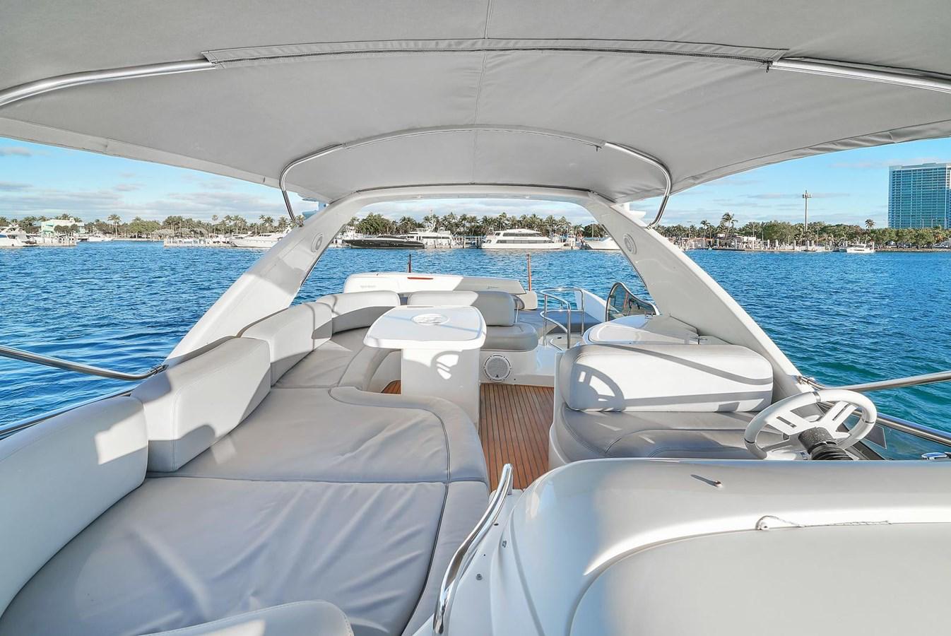 65ft Azimut VC yacht rental Miami - galley kitchen for catered yacht events