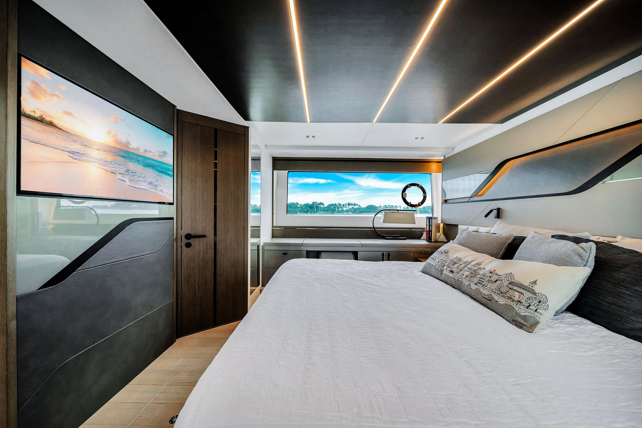 74ft Sunseeker yacht rental Miami - water toys and recreational equipment