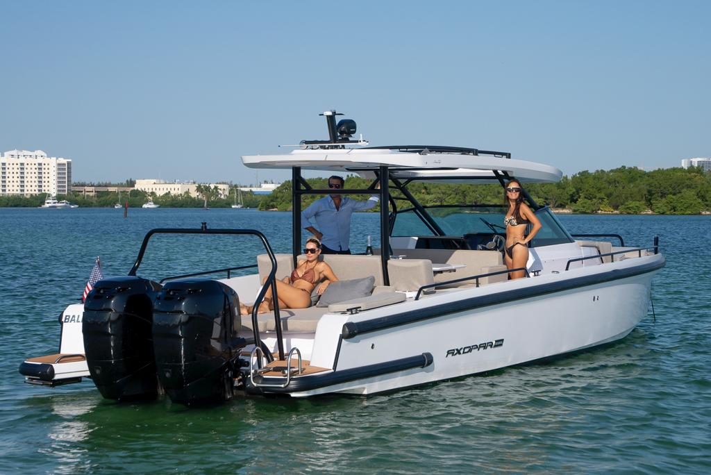 38ft Axopar - Bimini yacht rental Miami - water toys and recreational equipment