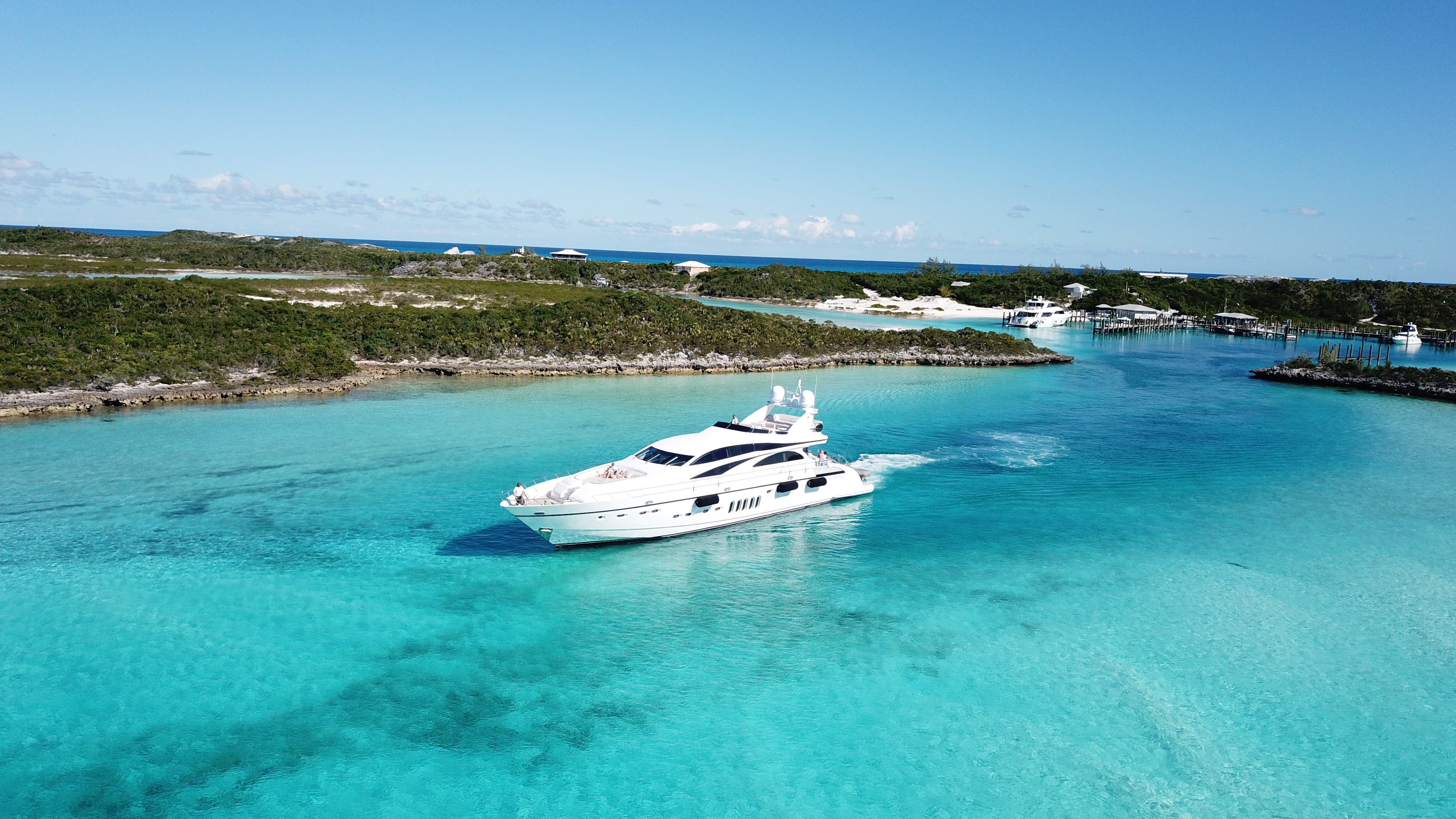 105ft Leopard (2022) yacht rental Miami - elegant interior salon for corporate events and private gatherings
