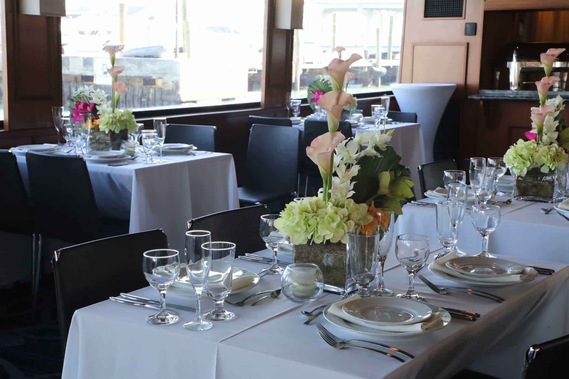 100ft Midsun yacht rental Miami - galley kitchen for catered yacht events