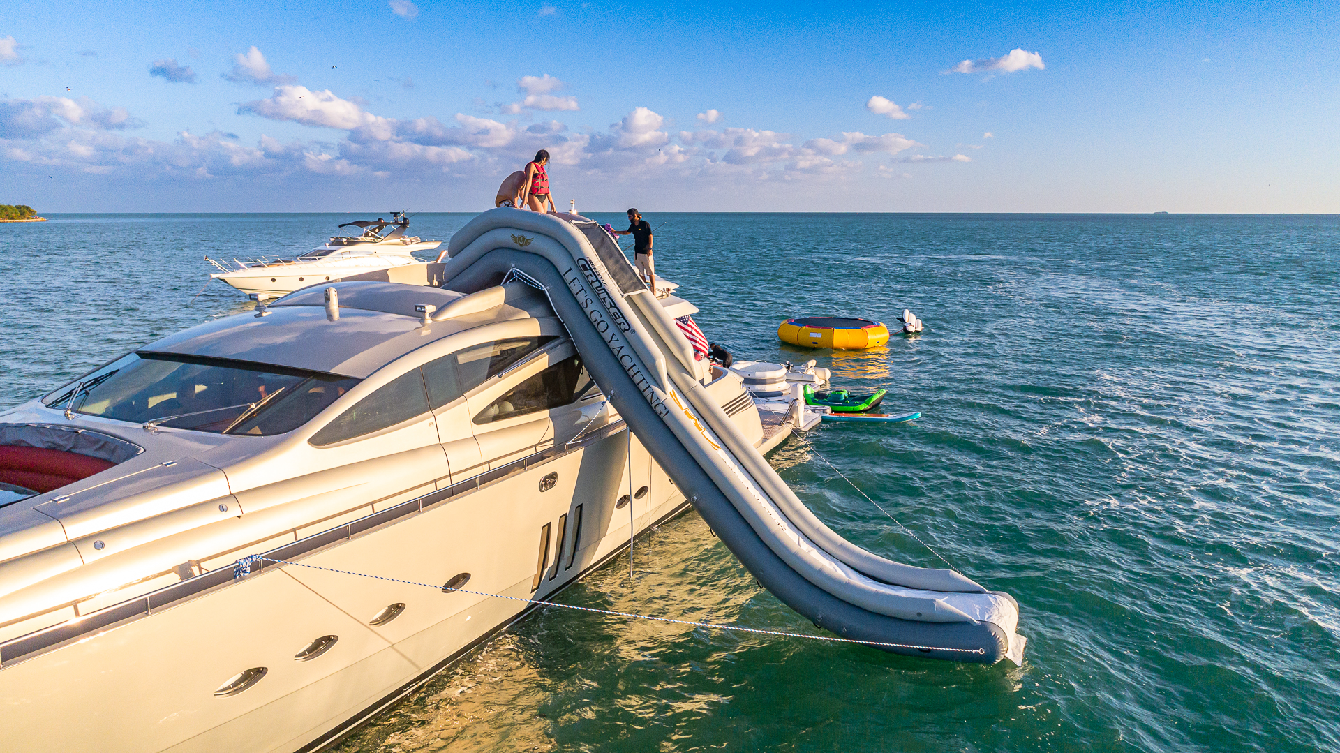 90ft Pershing yacht rental Miami - water toys and recreational equipment