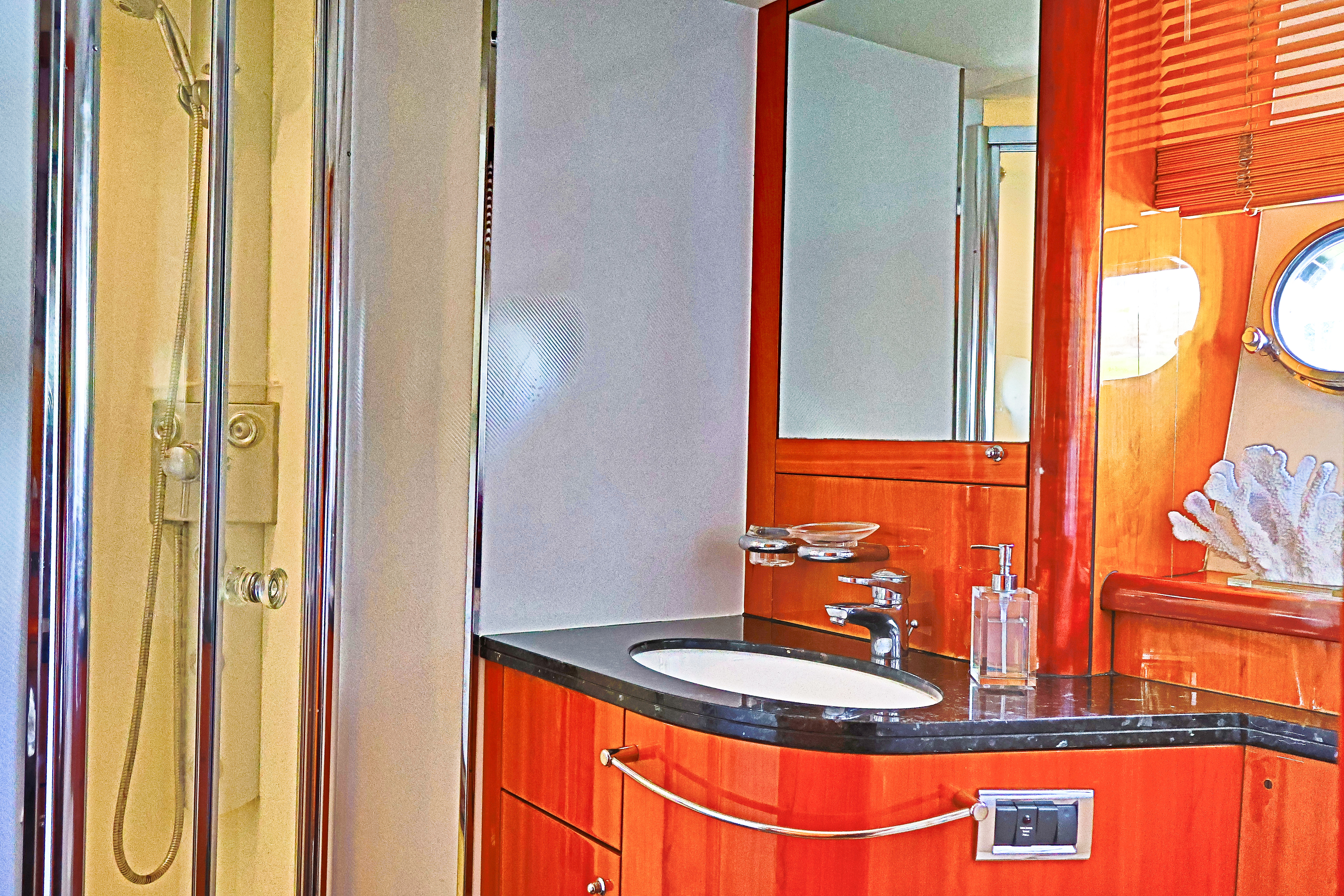 90ft Sunseeker DP yacht rental Miami - galley kitchen for catered yacht events