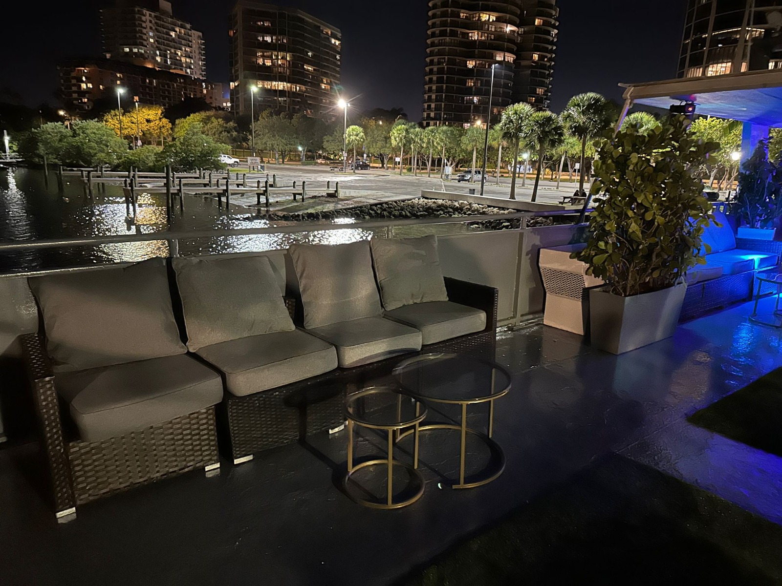 75ft Celeb yacht rental Miami - spacious deck area ideal for sunset cruises and bachelorette parties