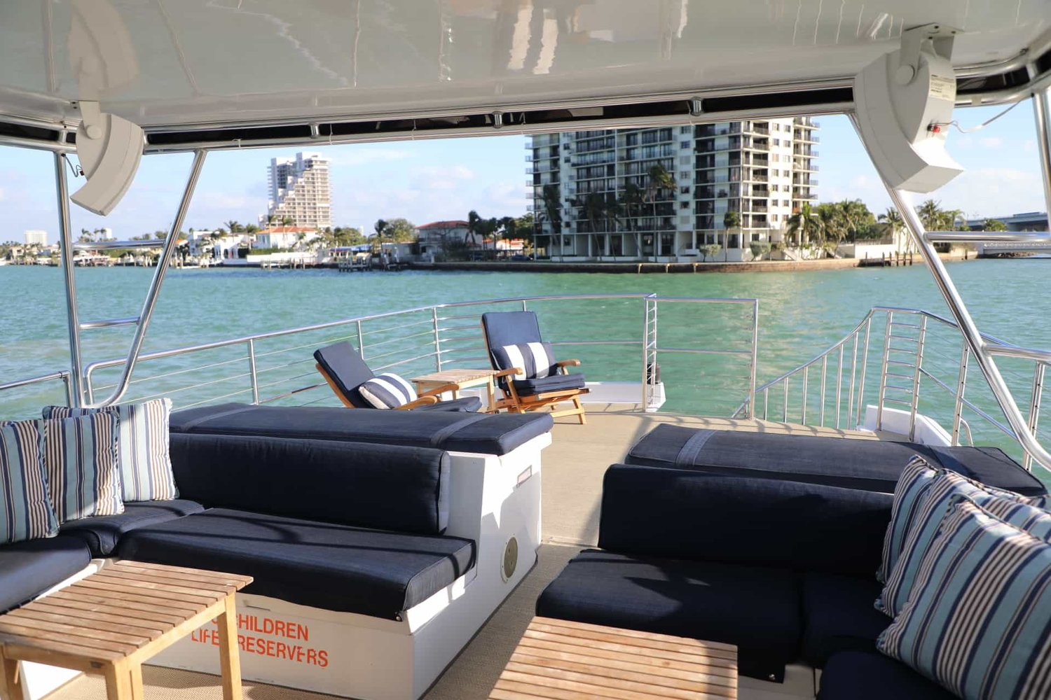 80ft Sol yacht rental Miami - water toys and recreational equipment