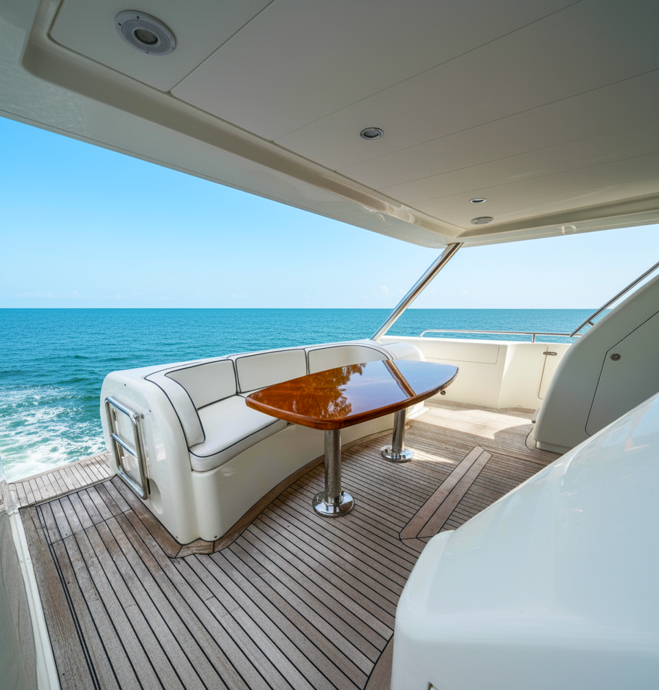 80ft Uniesse L yacht rental Miami - premium amenities and entertainment system