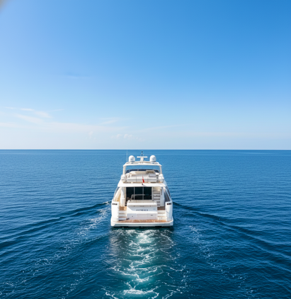 80ft Uniesse L yacht rental Miami - comfortable lounge area for group celebrations