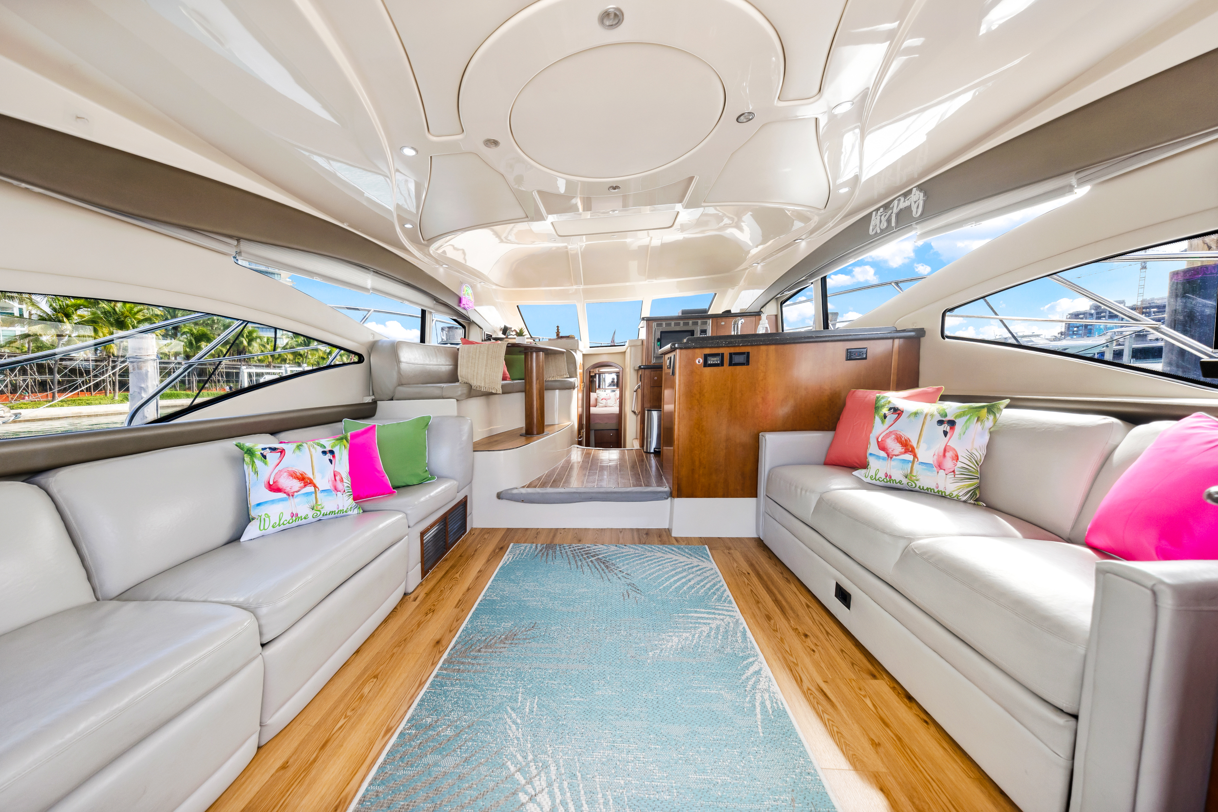 50ft Cruiser Sport Fly yacht rental Miami - water toys and recreational equipment