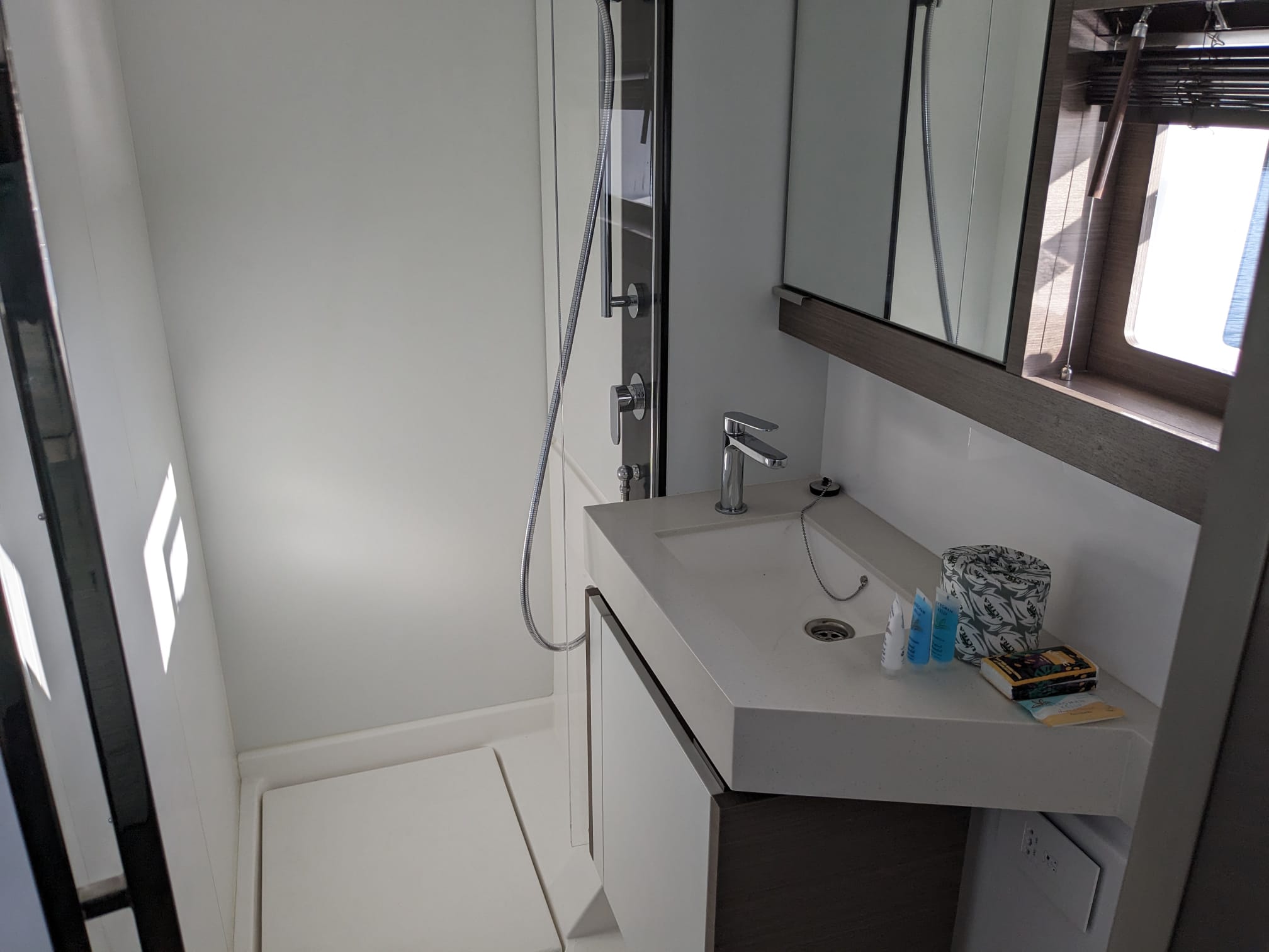 53ft Leopard (2023) yacht rental Miami - comfortable lounge area for group celebrations