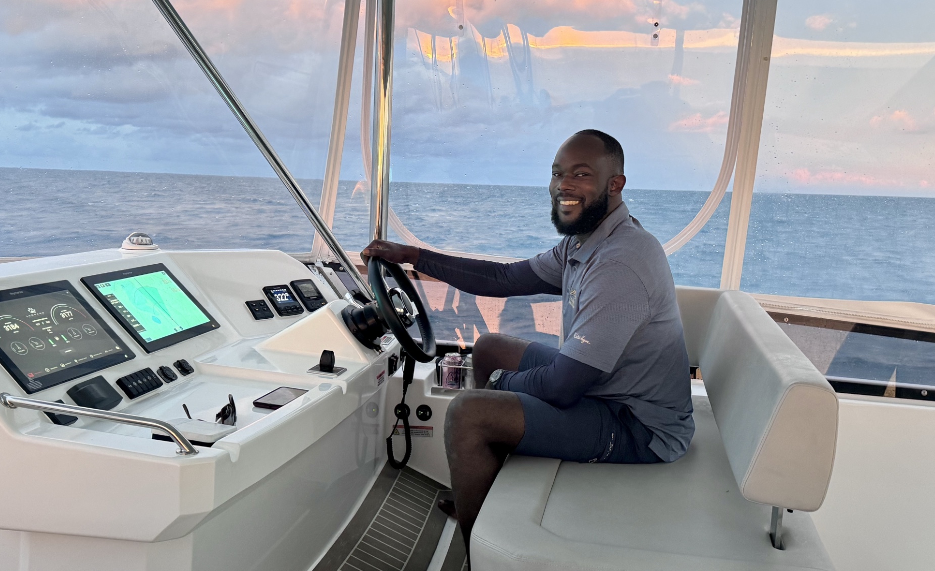53ft Leopard (2023) yacht rental Miami - spacious deck area ideal for sunset cruises and bachelorette parties