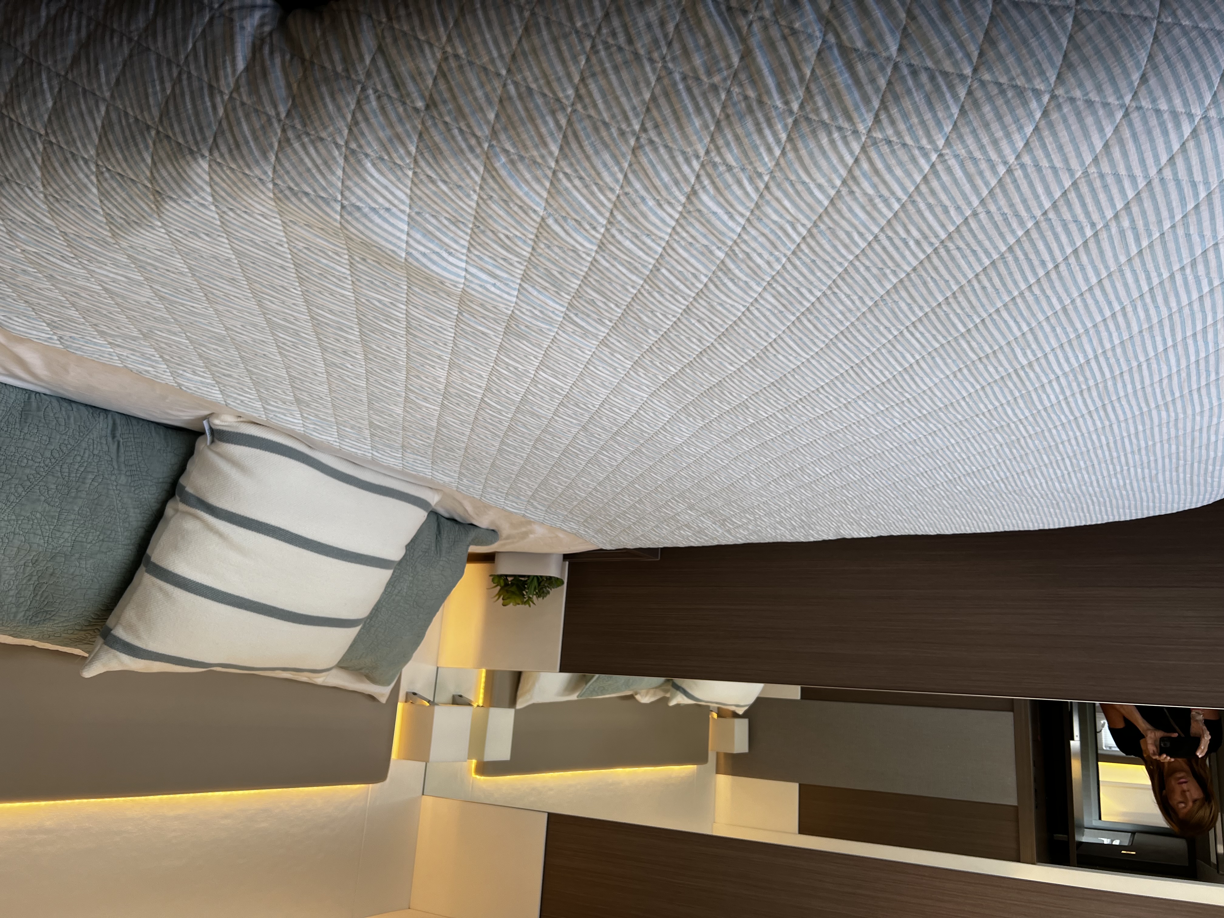 53ft Leopard (2023) yacht rental Miami - flybridge with panoramic views of Miami skyline