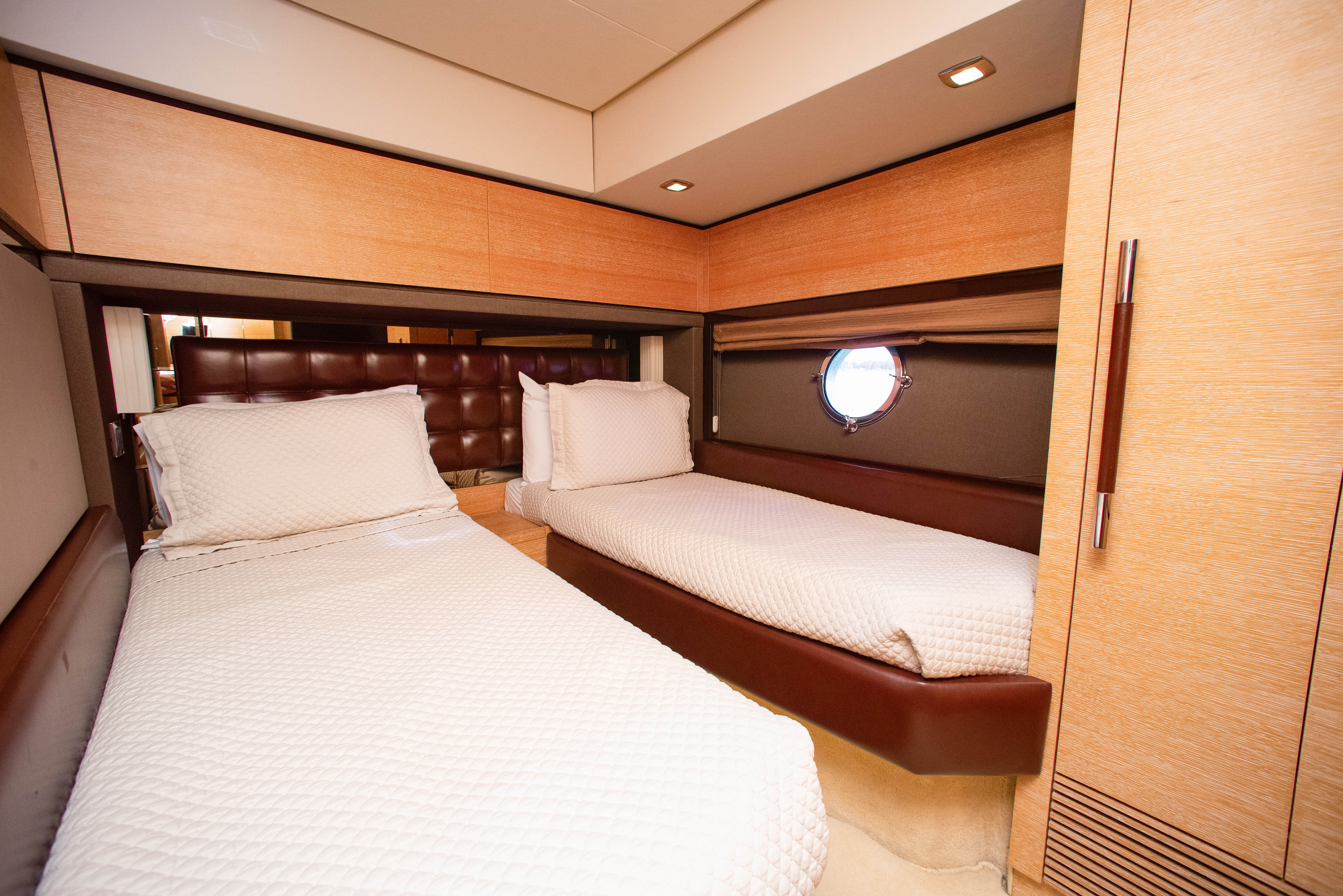 70ft Azimut F (2025R) yacht rental Miami - bow seating area perfect for sunbathing and relaxation