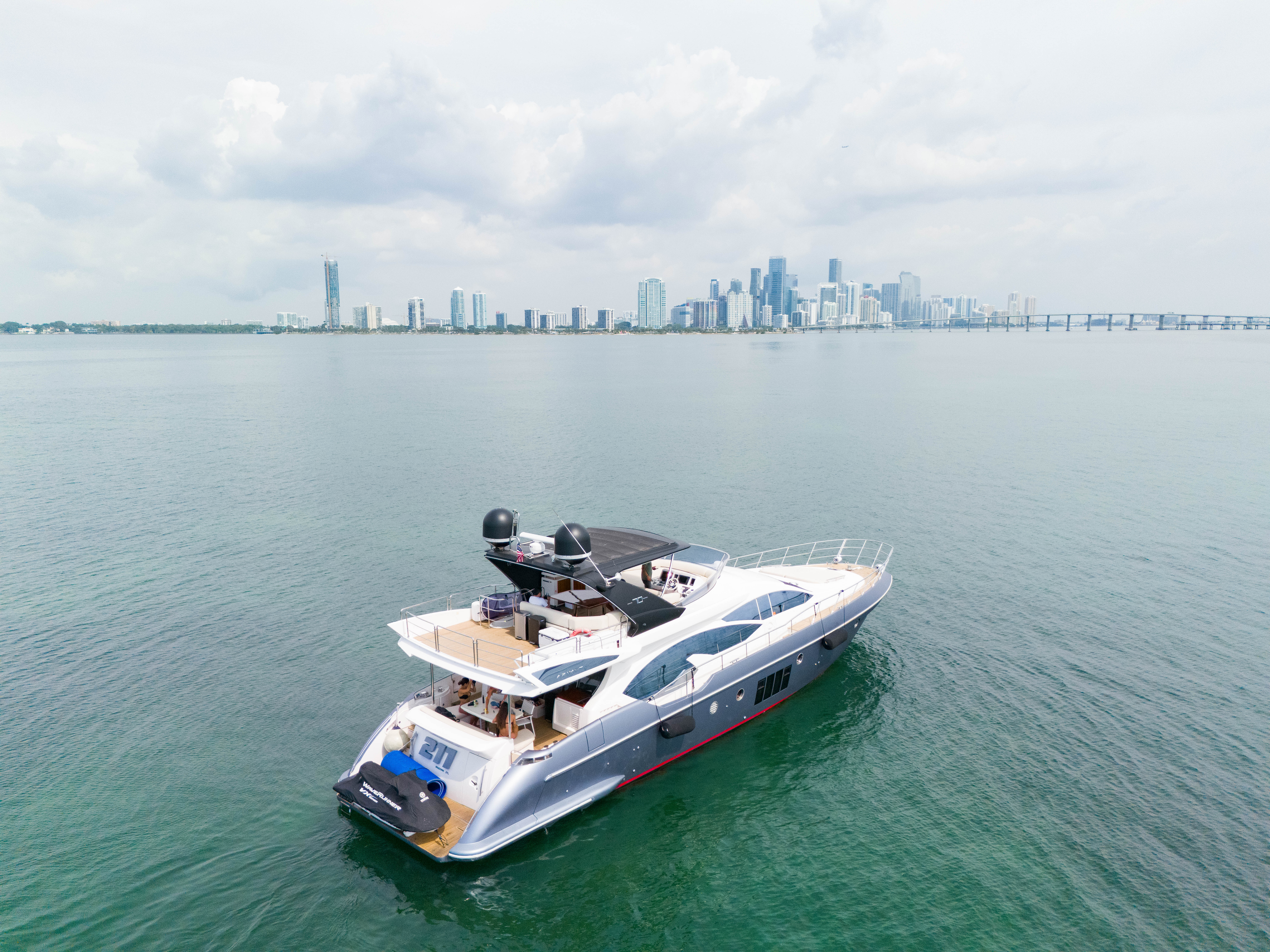 70ft Azimut F (2025R) yacht rental Miami - water toys and recreational equipment