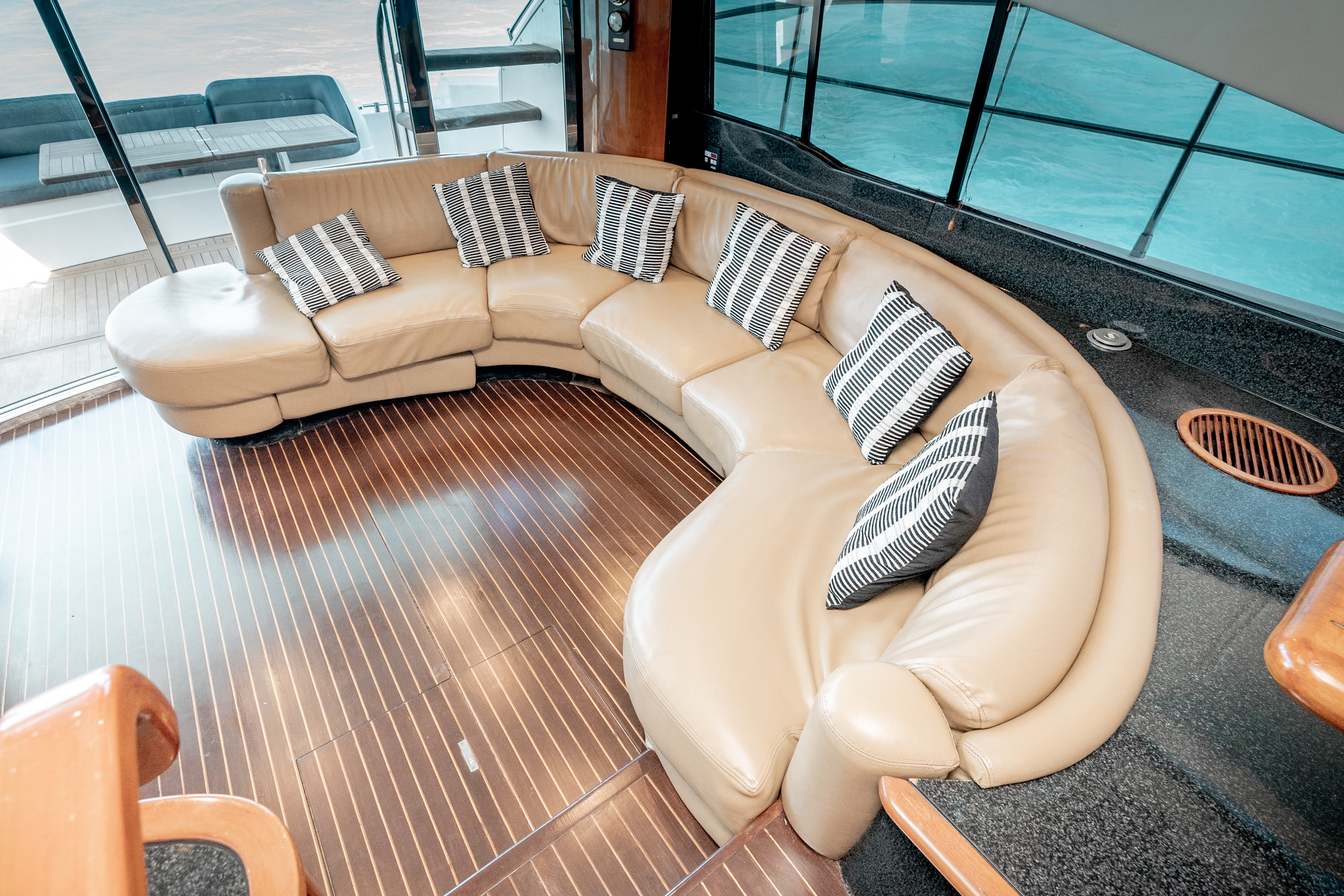 65ft Fairline Squadron yacht rental Miami - water toys and recreational equipment