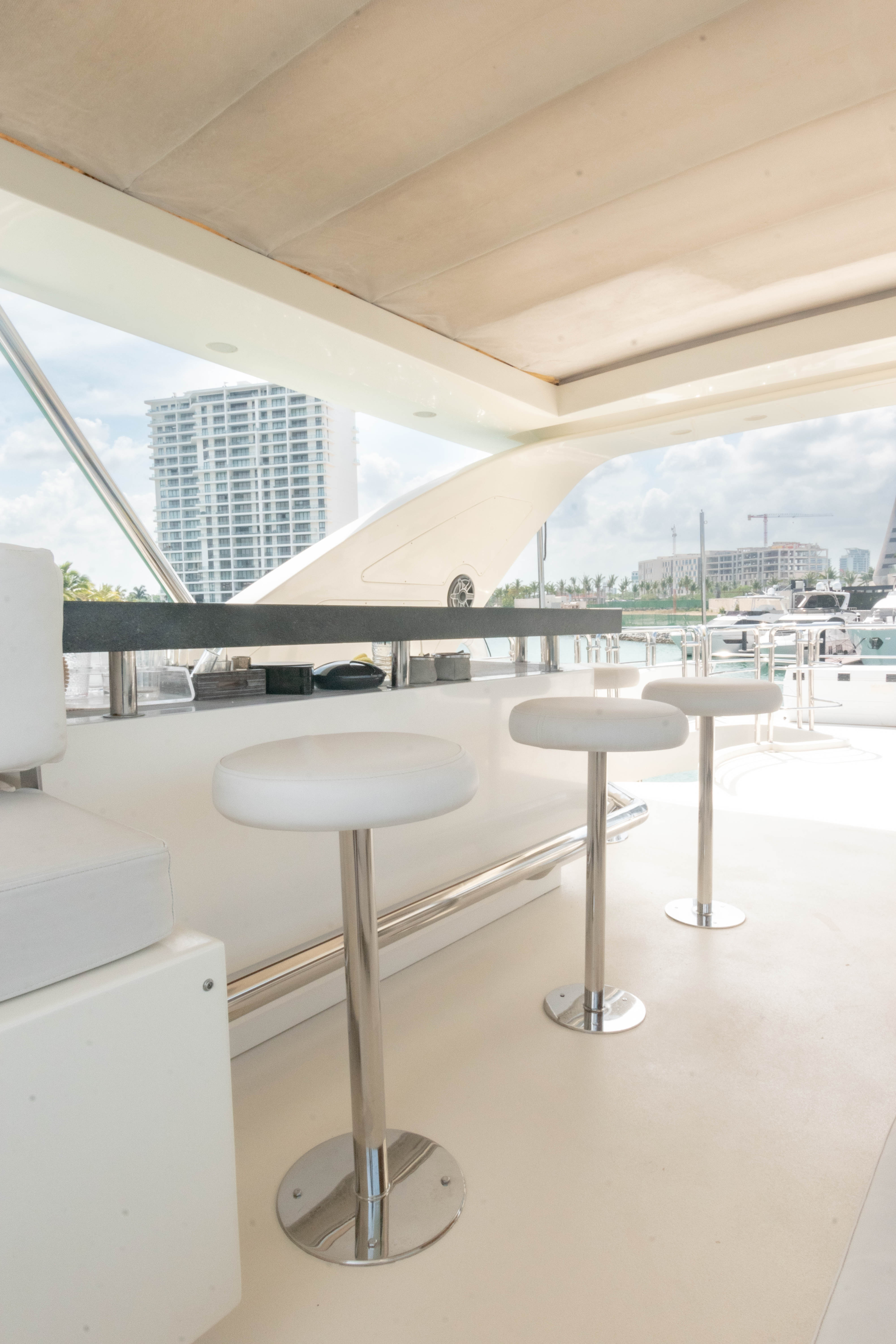 84ft Azimut yacht rental Miami - water toys and recreational equipment