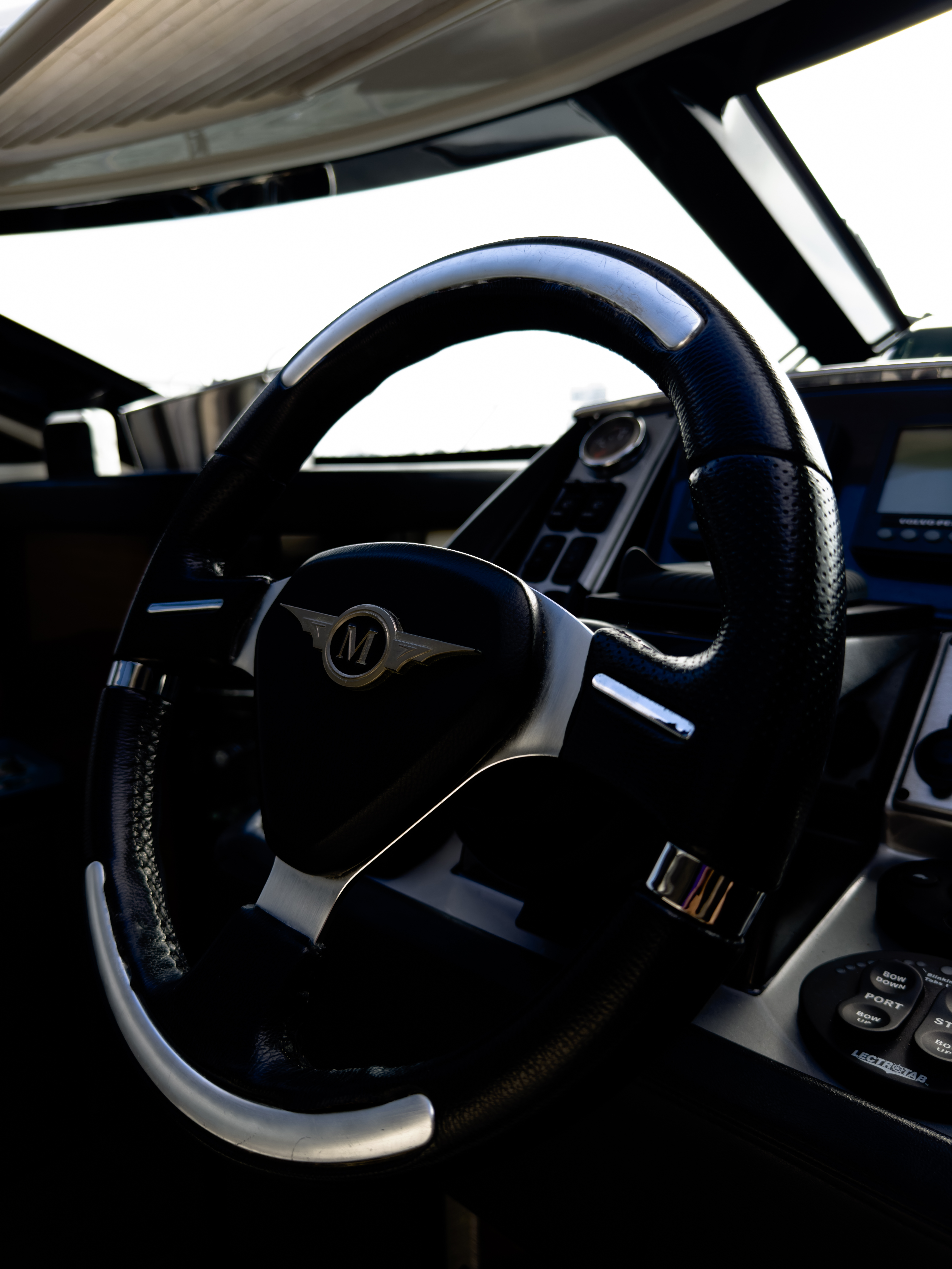 42ft Marquis Sport Coupe yacht rental Miami - spacious deck area ideal for sunset cruises and bachelorette parties