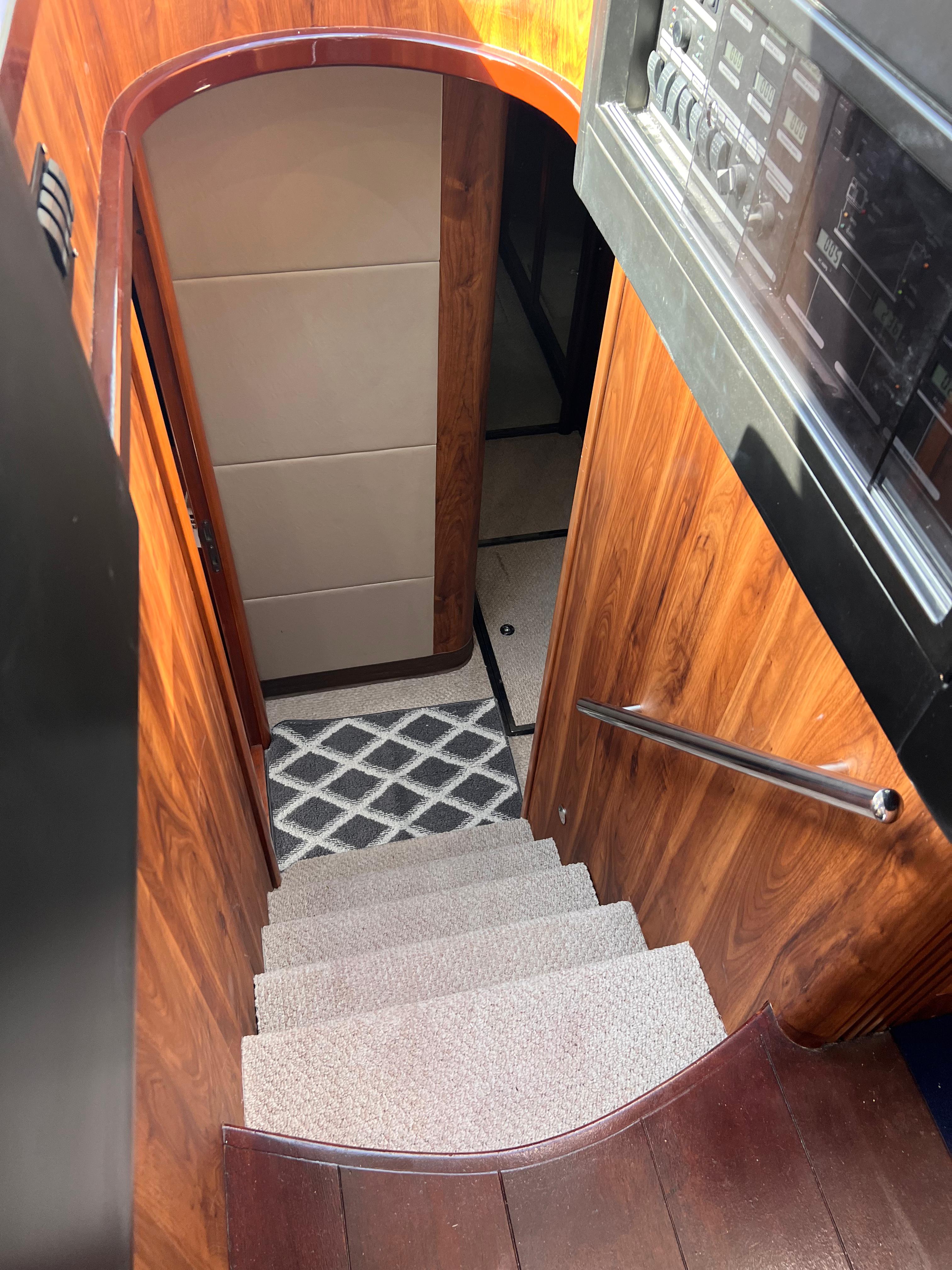 82ft Sunseeker Predator yacht rental Miami - galley kitchen for catered yacht events